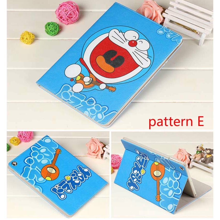 Bao da máy tính bảng PU in hình Doraemon cho iPad 9.7 2017 2018 mini 1 2 3 4 Air 1 Air2 | BigBuy360 - bigbuy360.vn