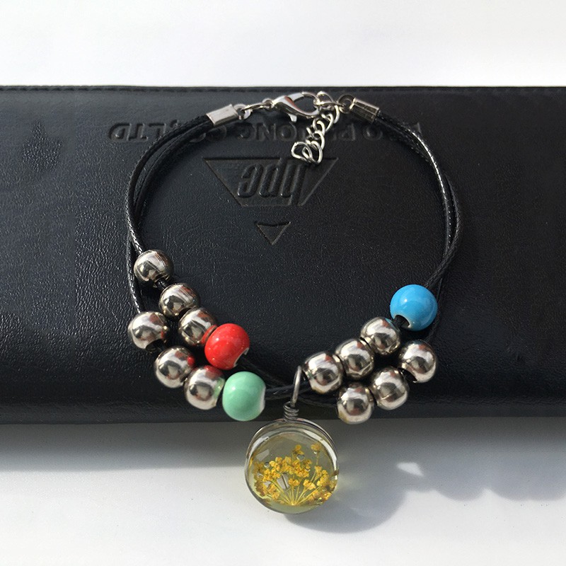 VT191 Vòng tay ALLBEAD mặt ngọc 5 cái/lốc