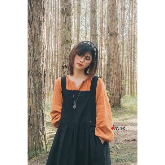 Váy yếm dáng dài - Asuka overall dress