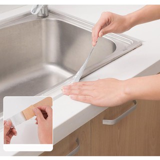 Băng Dính Nhôm Dán Kẽ Hở Ở Bếp, Bồn Rửa Bát, Bề Mặt Kim Loại Kokubo Nội Địa Nhật Bản Dài 2m