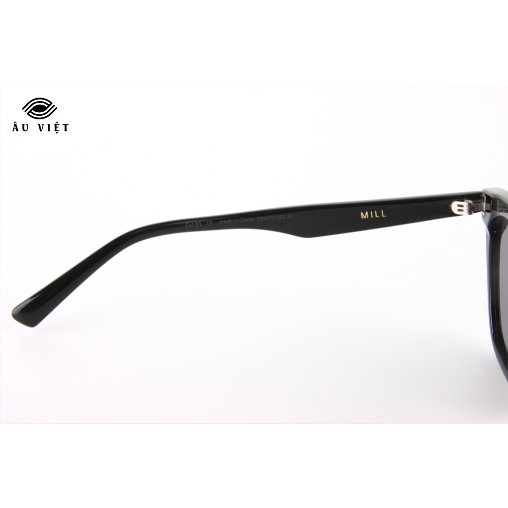 Kính mát nam nữ GM Mill dáng chữ nhật vuông Full box