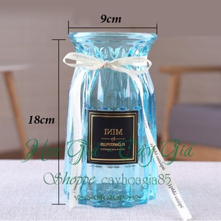 Bình Cắm Hoa Thủy Tinh Múi Khế