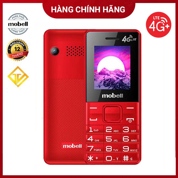 Điện thoại Mobell M239 4G ,2 sim 2 sóng - Hàng chính hãng