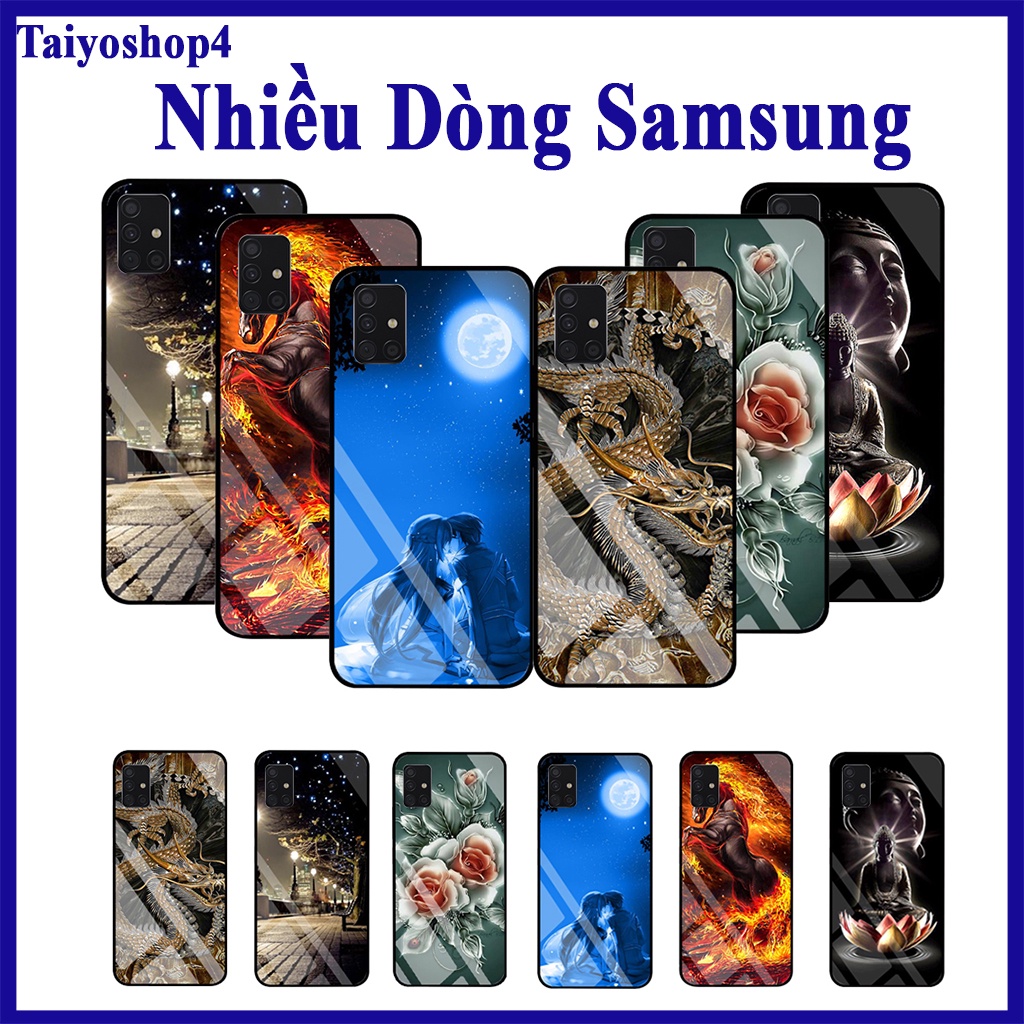 Ốp lưng Samsung j4 2018/j4 plus/ j5 prime/j7 prime/j730/ j7pro/j7 plus/j6 plus Mặt lưng Kính 3D,Hình ảnh sắc nét