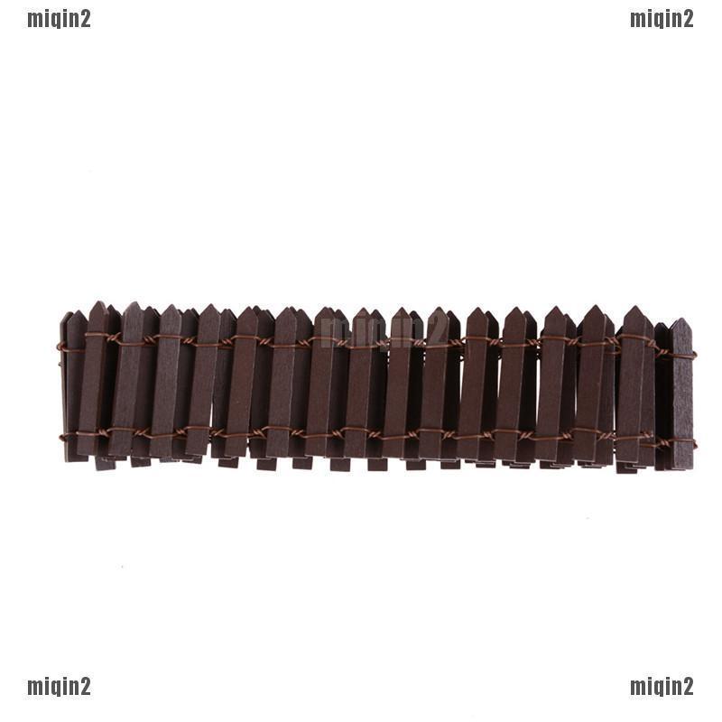 Hàng rào gỗ mini 100*5cm đồ chơi búp bê