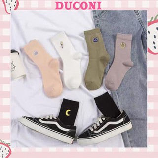 Tất dài in hình mèo thủy thủ mặt trăng cực đẹp TN38