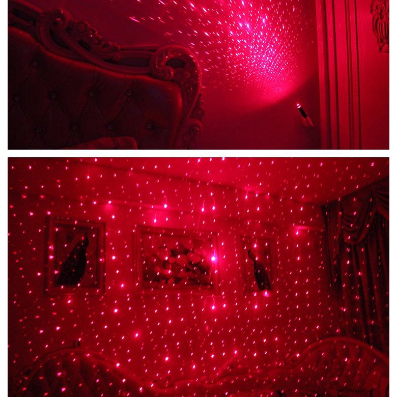 Đèn LED ánh sáng đỏ chiếu trần tạo hiệu ứng màu sắc độc đáo cho ô tô