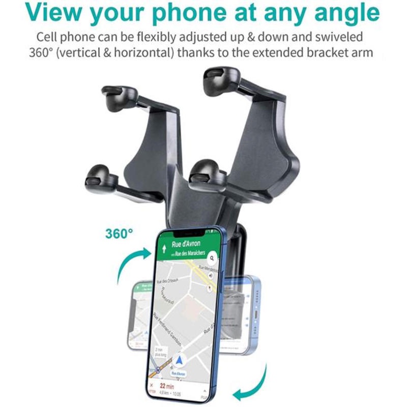 Giá Đỡ Điện Thoại Định Vị Gps Có Thể Gập Lại Đa Năng Thông Dụng Cho Xe Hơi