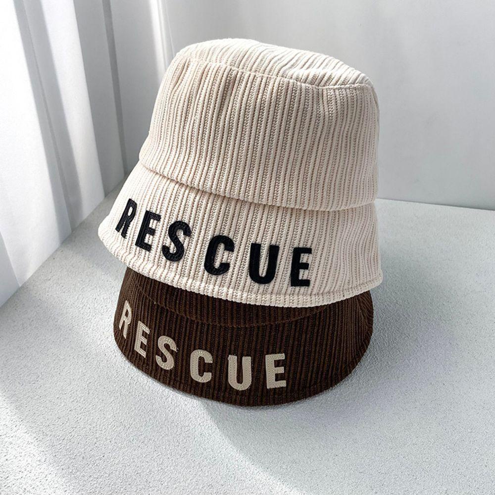 Mũ Bucket Chất Liệu Nhung Mềm Mại In Chữ VANES1 Phong Cách Thời Trang Thu Đông Hàn Quốc