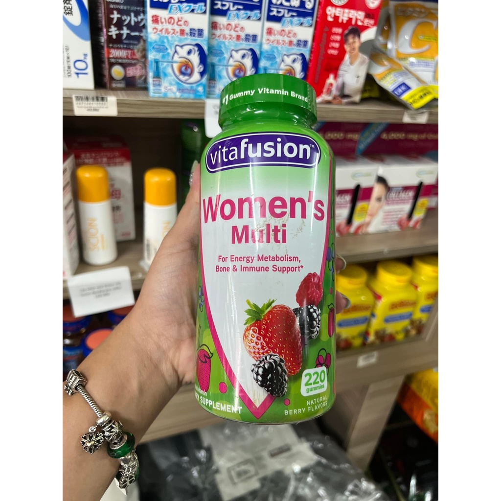Vitafusion Women’s Multivitamin 220 viên Date 2023