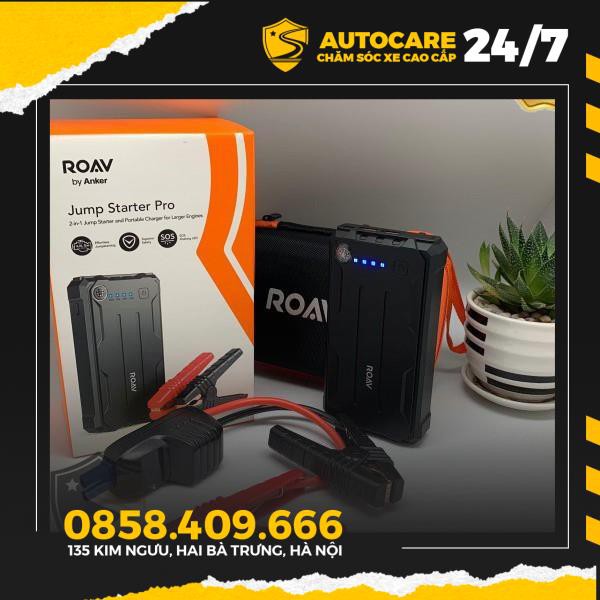 Pin Dự Phòng Anker Roav Jump Starter Pro 800A, Kiêm Kích Nổ Ôtô Autocare Việt Nam