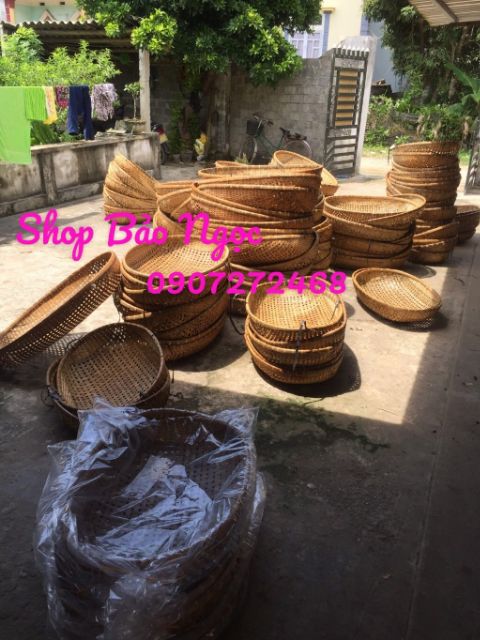 Nôi tre 85x55 võng em bé tặng vòng dâu tằm