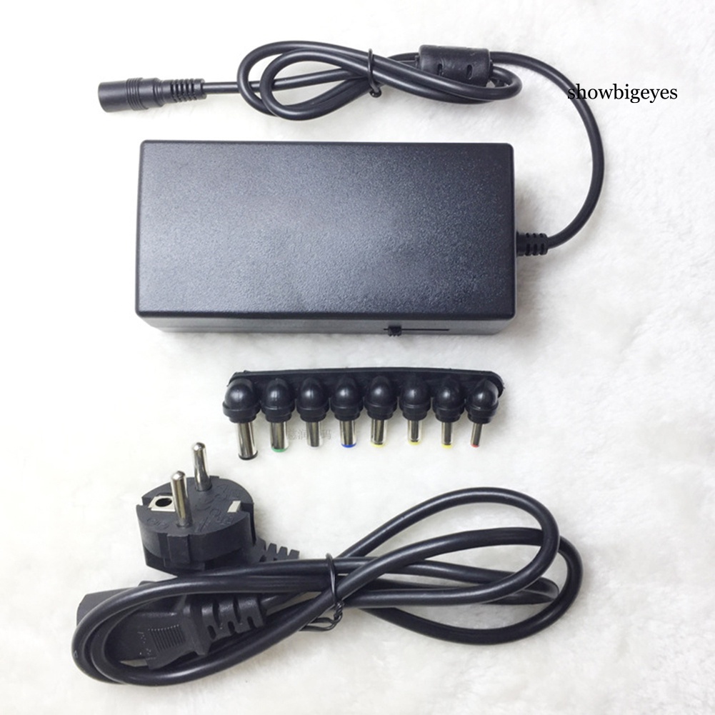 Bộ Sạc Nguồn 110V / 240V 96W Phích Cắm EU Thông Dụng Cho Laptop / Notebook