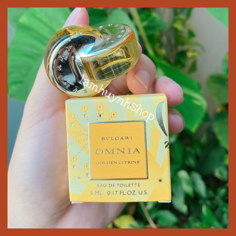 Nước hoa mini BVL GOLDEN CITRINE 5ml