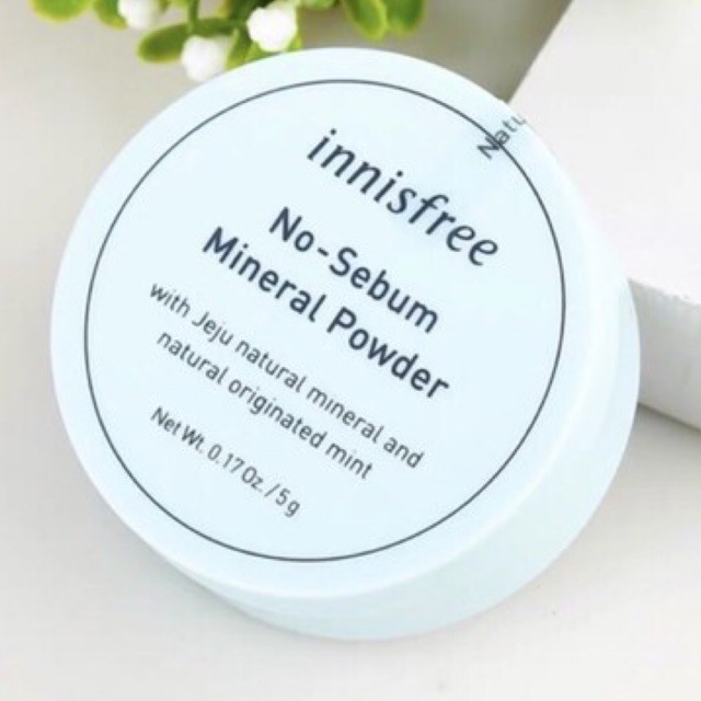 Phấn phủ kiềm dầu Innisfree no sebum