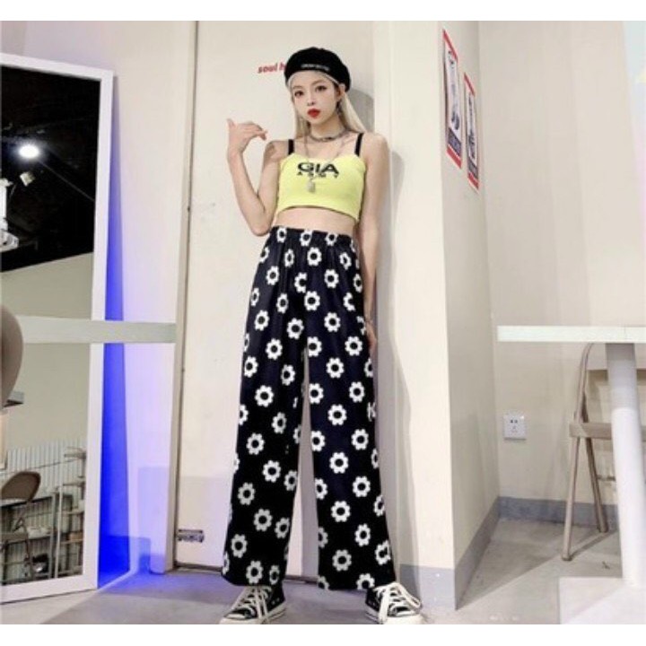 QUẦN JOGGER CARTOON hoạt hình DÀI cạp chun bo gấu và ống xuông vải cotton thoáng mát dễ mặc thấm hút mồ hôi