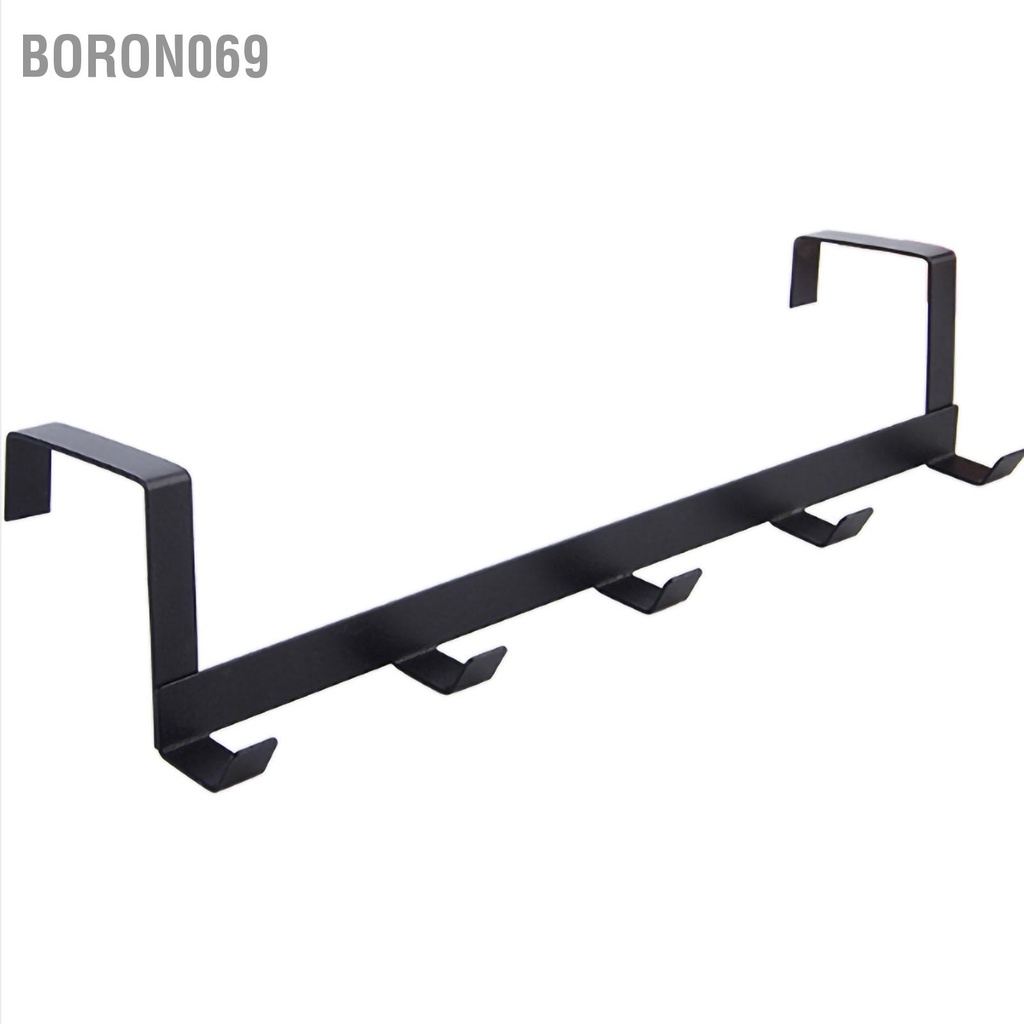 Cửa Móc Treo Áo Khoác Giá Khoan Miễn phí để Quần áo Mũ Túi Khăn Phòng tắm Lối vào 29*7.5cm Boron069