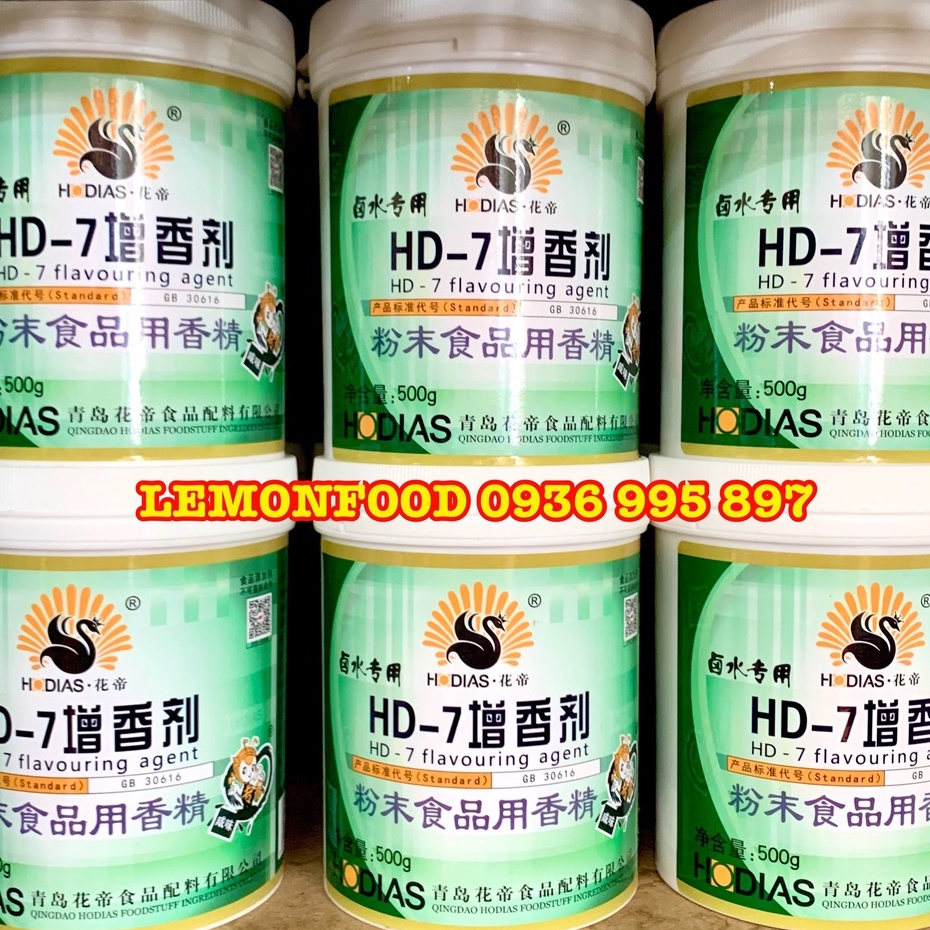 Hương thịt HD-7 dùng cho Jambon, gà ủ muối, giò chả, xúc xích, thịt viên