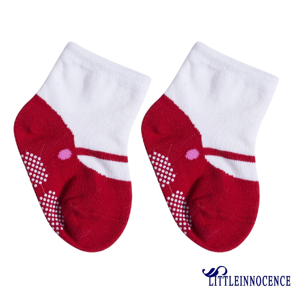 Vớ cotton chống trượt giữ ấm cho bé