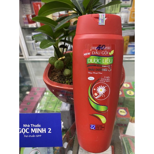 ✅ [Chính Hãng] Dầu gội dược liệu Thái Dương 3 và 7 giúp tóc mềm mượt và sạch gàu