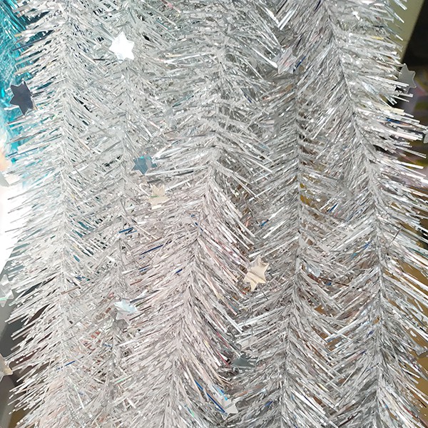 Dây kim tuyến ngôi sao dài 1,5m trang trí cực đẹp