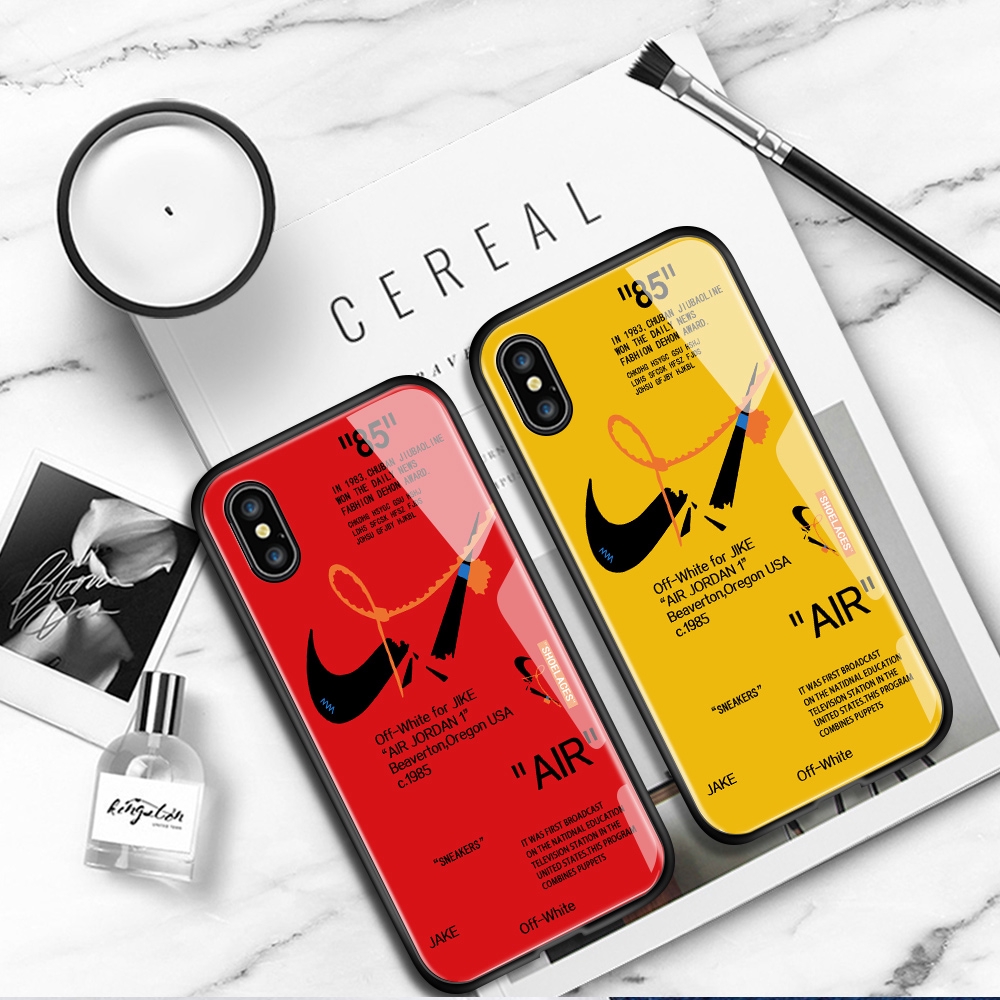 Ốp Điện Thoại Kính Cường Lực Chống Sốc In Logo Air Jordan Sáng Tạo Cho Nokia 7 Plus 6.1 Plus 7.1 Plus 8.1 X6 X7