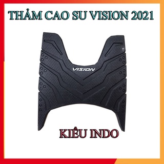 THẢM ĐỂ CHÂN CAO SU VISION 2021 - VISION 2022 ( mới có) (Ảnh Sp thật)