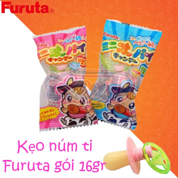 Kẹo núm ti Furuta gói 16gr