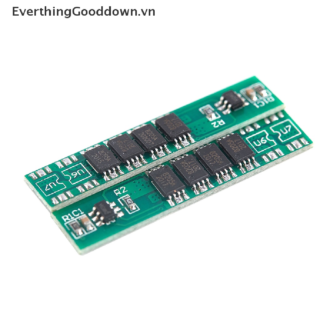 1 Bảng Mạch Bảo Vệ Pin Li-ion 4 Mos BMS PCM 18650 1S 10A 3.7V