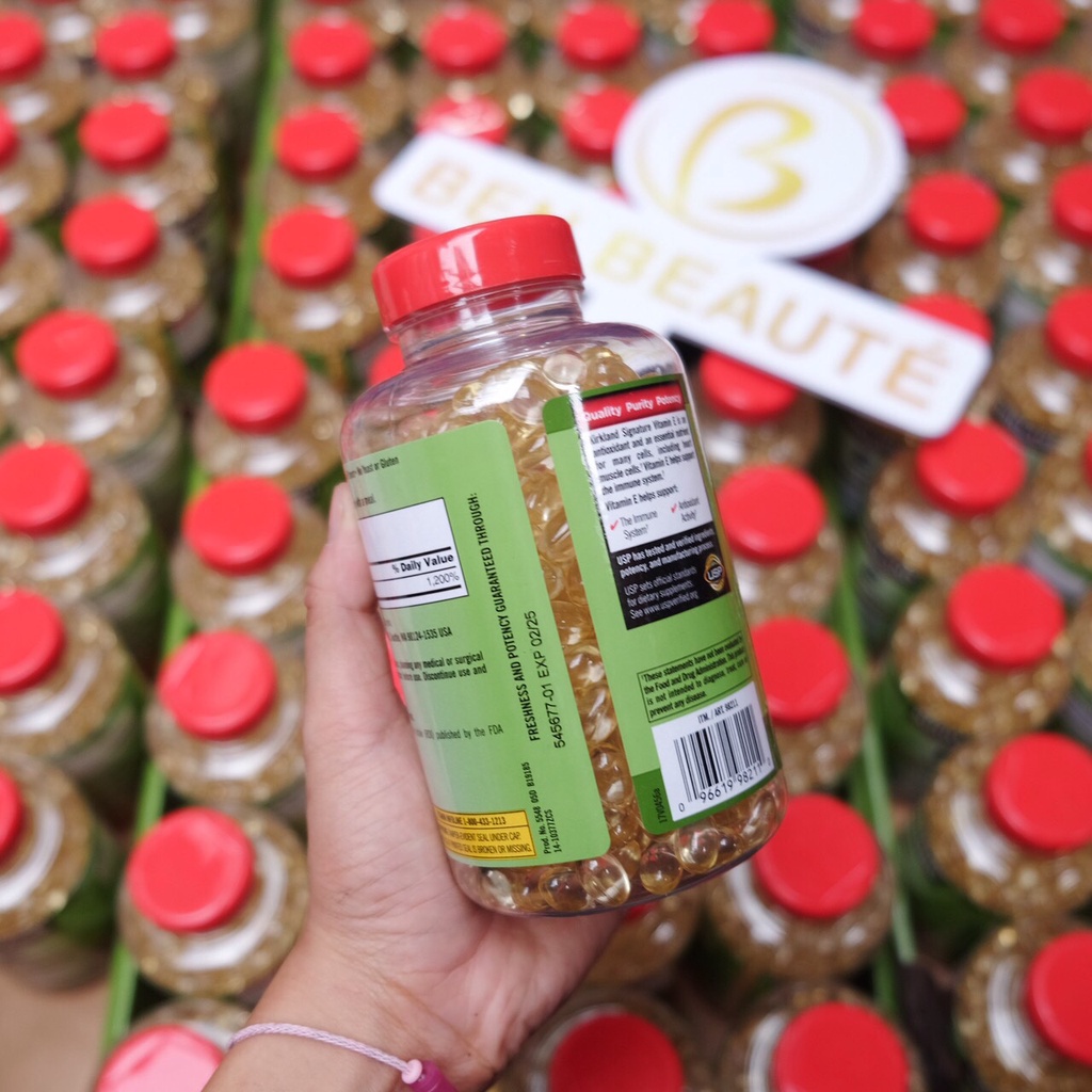 Viên Uống Vitamin E Hỗ Trợ Làm Đẹp Da Và Chống Lão Hoá Kirkland Vitamin E 400 I.U | BigBuy360 - bigbuy360.vn