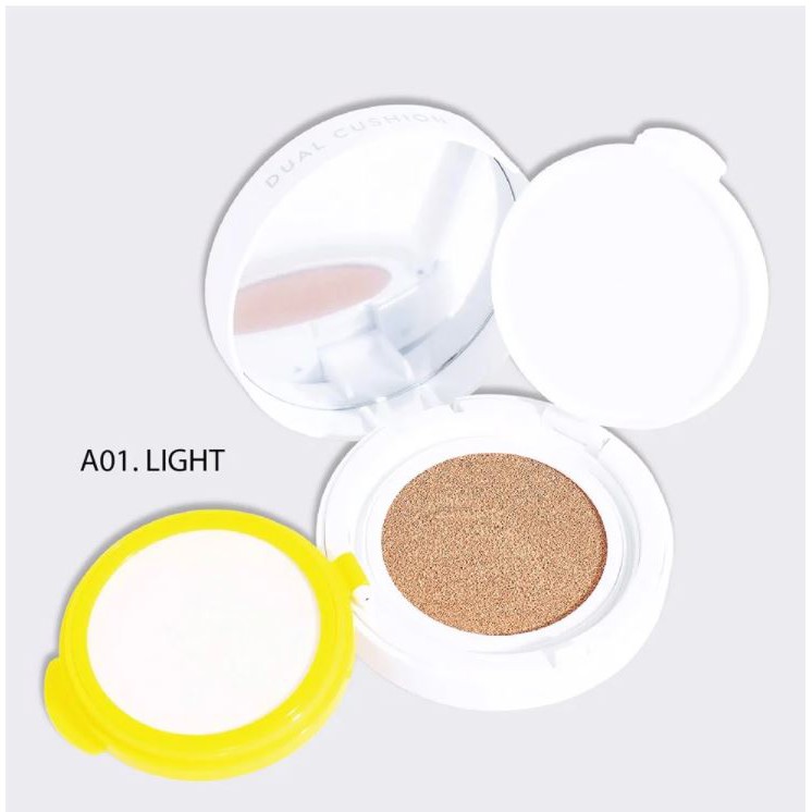 Phấn Nước Kiềm Dầu, Che Phủ Tốt Lemonade Matte Addict Dual Cushion SPF 50+/ PA+++