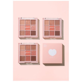 Bảng phấn mắt 9 ô PEACH C soft mood eyeshadow Palette