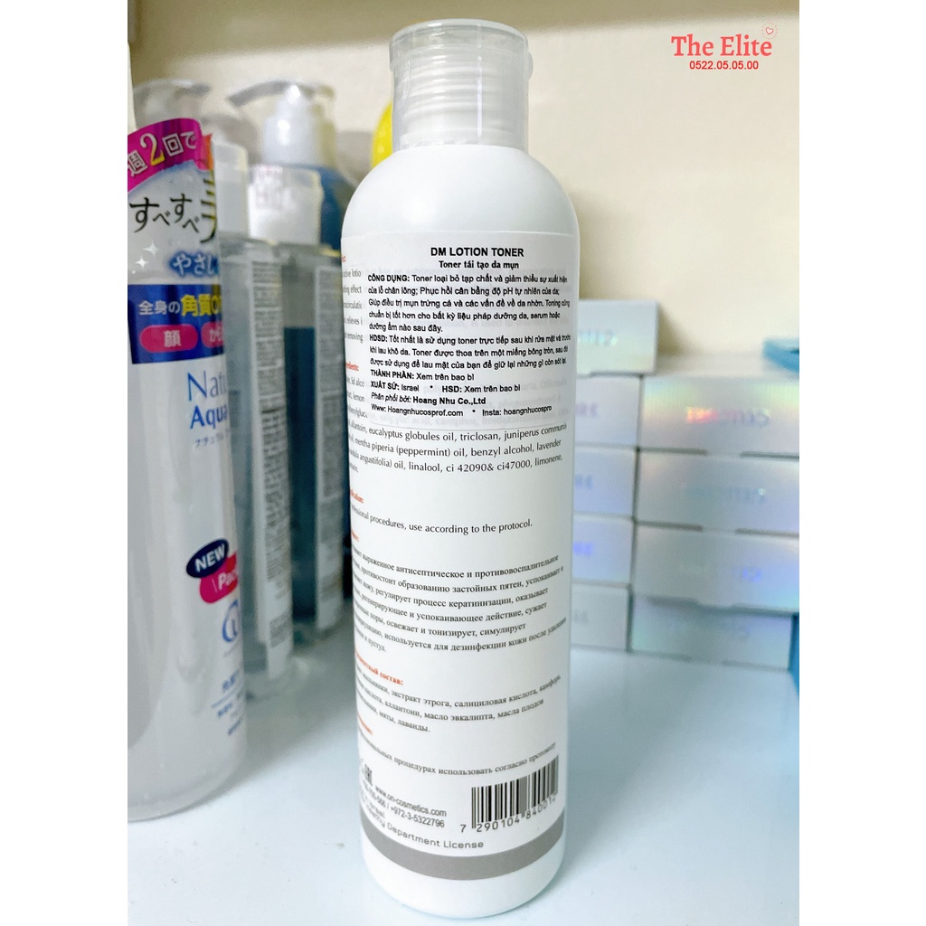 Nước hoa hồng Lotion Gel Toner Onmacabim DM 250 ml