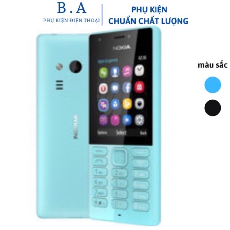 Nokia 150 2 sim, Điện thoại nokia giá rẻ kèm pin sạc,Nghe gọi loa lớn, Bảo hành 12 tháng