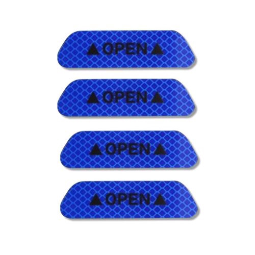 Bộ 4 miếng dán cửa xe hơi phản quang chống trượt chất lượng cao