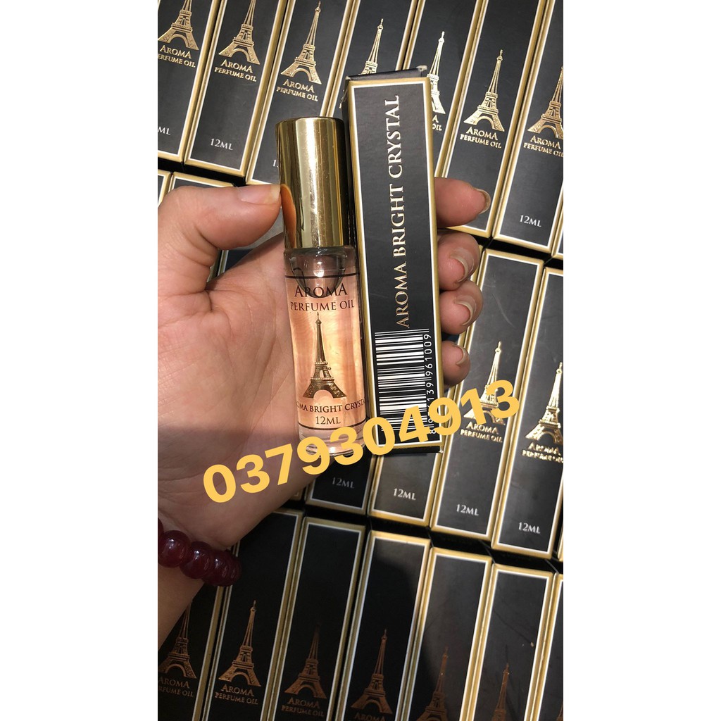 TINH DẦU NƯỚC HOA PHÁP VERSACE BRIGHT CRYSTAL 12ML