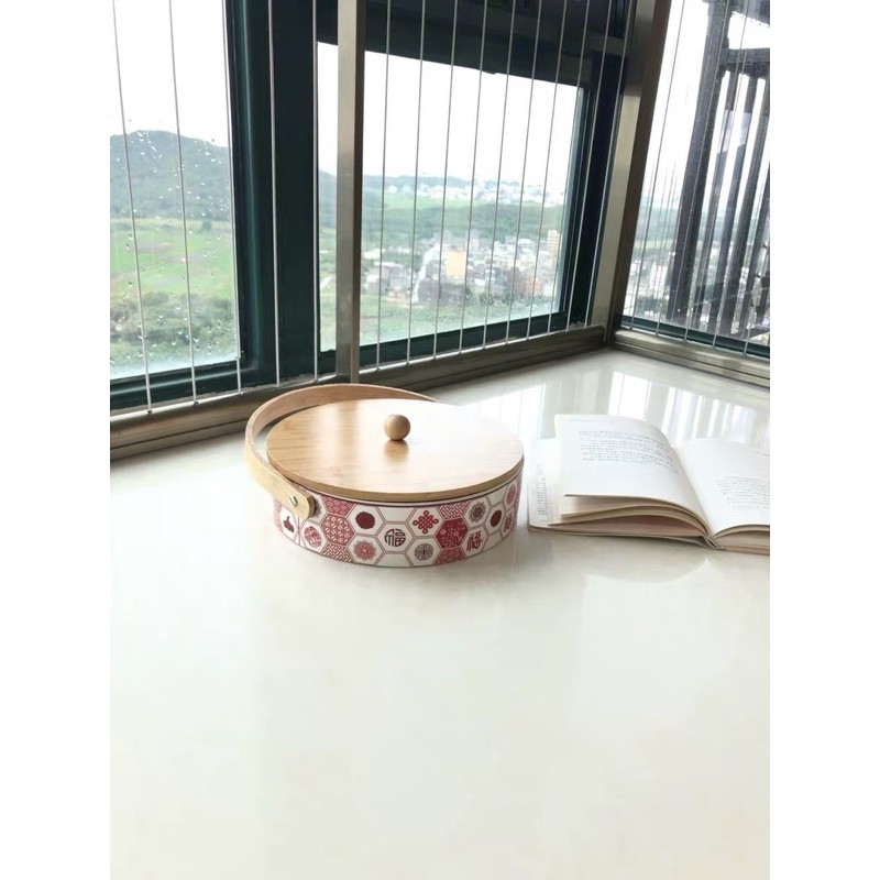 Hộp mứt gốm sứ cao cấp