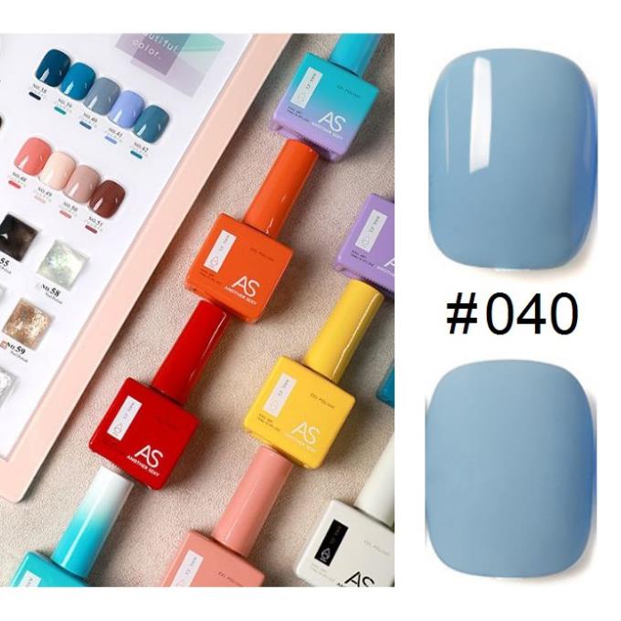 Sơn Gel AS chai Vuông mẫu mới Mã Vk 36.40 ( Cam Kết Chính Hãng _ chọn màu tự do hơn 2000 màu)