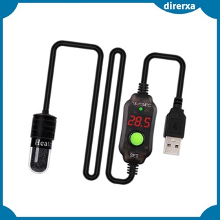 Cần sưởi Mini Máy sưởi bể cá chìm có bộ điều khiển nhiệt độ cho bể nhỏ