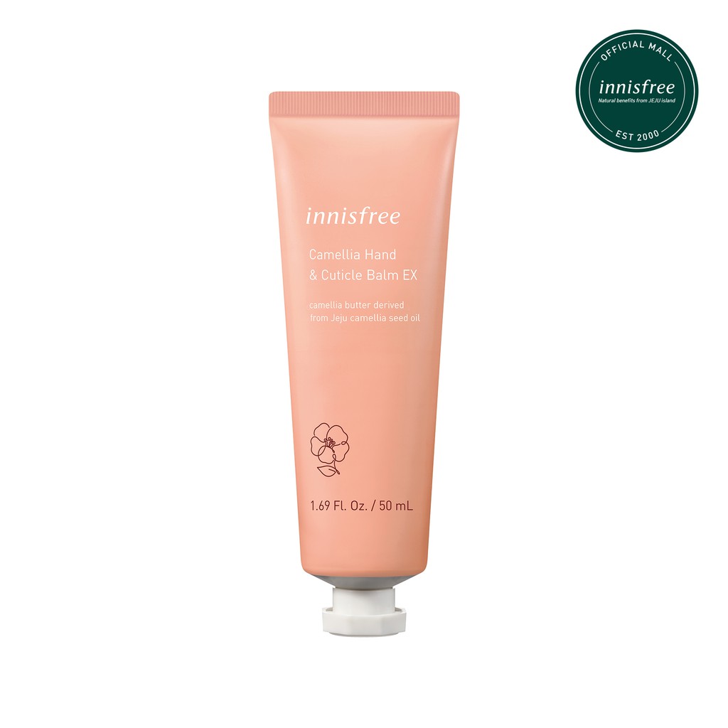 Sáp dưỡng da tay và móng tay hương hoa trà innisfree Camellia Hand And Cuticle Balm EX 50ml