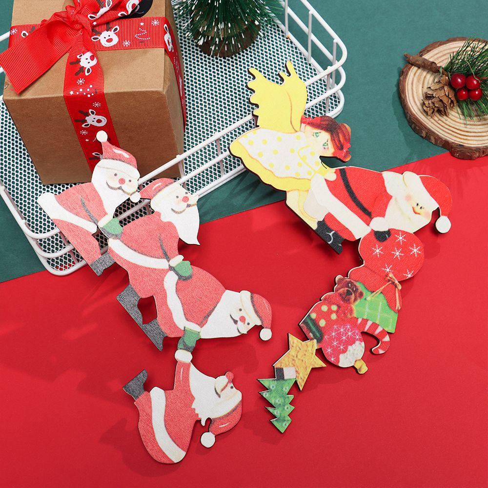 SUENIN Đồ Trang Trí Khung Cửa Hình Ông Già Noel