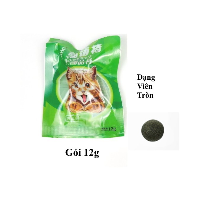 CATNIP CHO MÈO Yaho Dạng viên Loại bỏ búi lông trong dạ dày Giúp mèo thư giãn Giảm căng thẳng - Pet shop Uytinpro