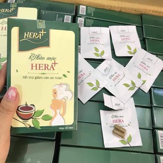 Thảo mộc trà giảm cân hera chính hãng ❤️freeship❤️ hera plus sản phẩm không phải là thuốc