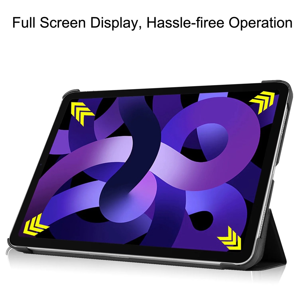 Ốp Máy Tính Bảng Bằng Da PU Cứng Cho iPad Air 5 2022 5th Generation A2588 A2589 A2591 10.9 inch 4 10.9"