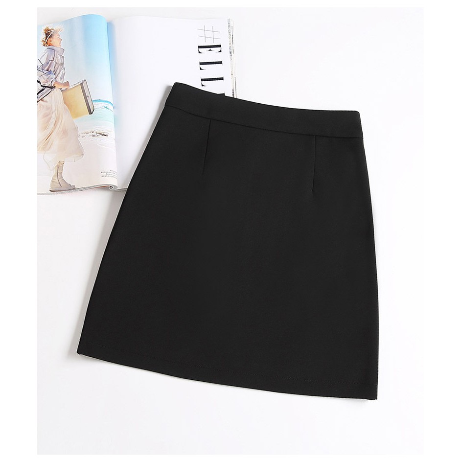 Chân Váy Chữ A, Chân Váy Nữ Ngắn Lưng Cao Màu Đen Dễ Phối Đồ Thời Trang Cho Nữ. | BigBuy360 - bigbuy360.vn
