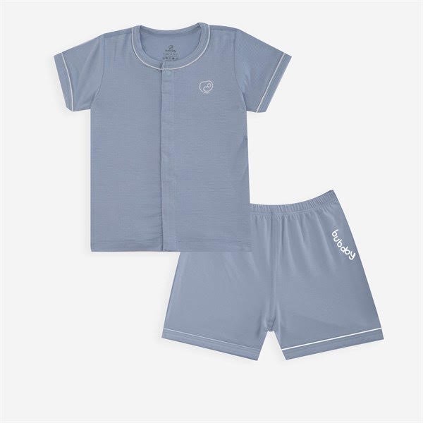 [BUBABY]Bộ áo ngắn tay cài giữa, quần đùi - Buzzik