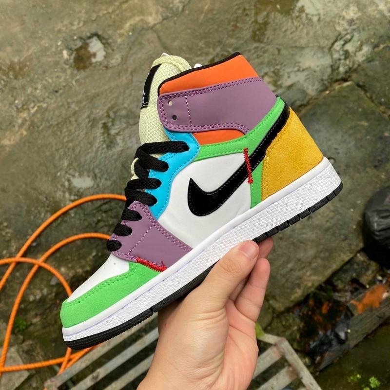 Giày thể thao Jordan 7 màu hàng 1:1 cao cấp hight