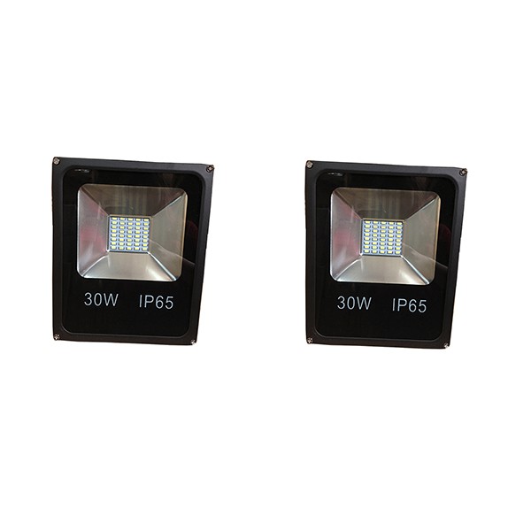 Bộ 2 bóng đèn pha led mỏng SMD 30W (0.5) siêu bền