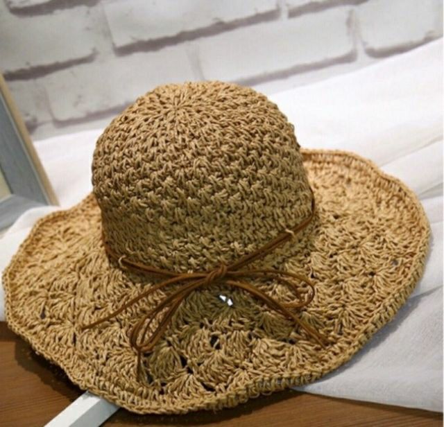 Mũ nón cói móc tiểu thư chất đẹp giá lẻ bằng sỉ