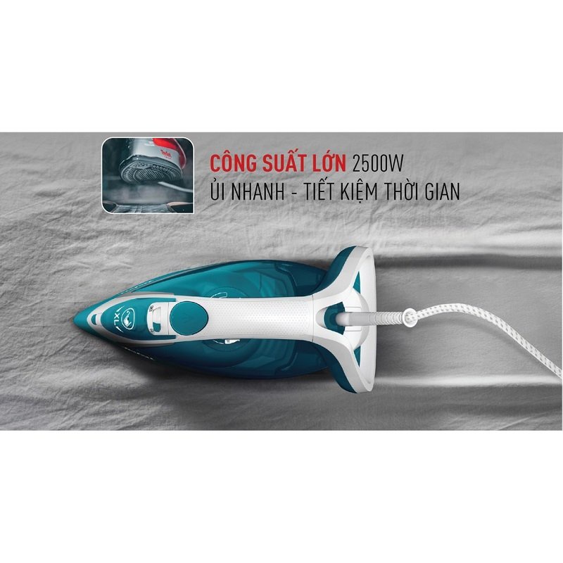 Bàn Ủi Hơi Nước Tefal FV5737E0-2500W - Gian Hàng Chính Hãng - BH 2 Năm